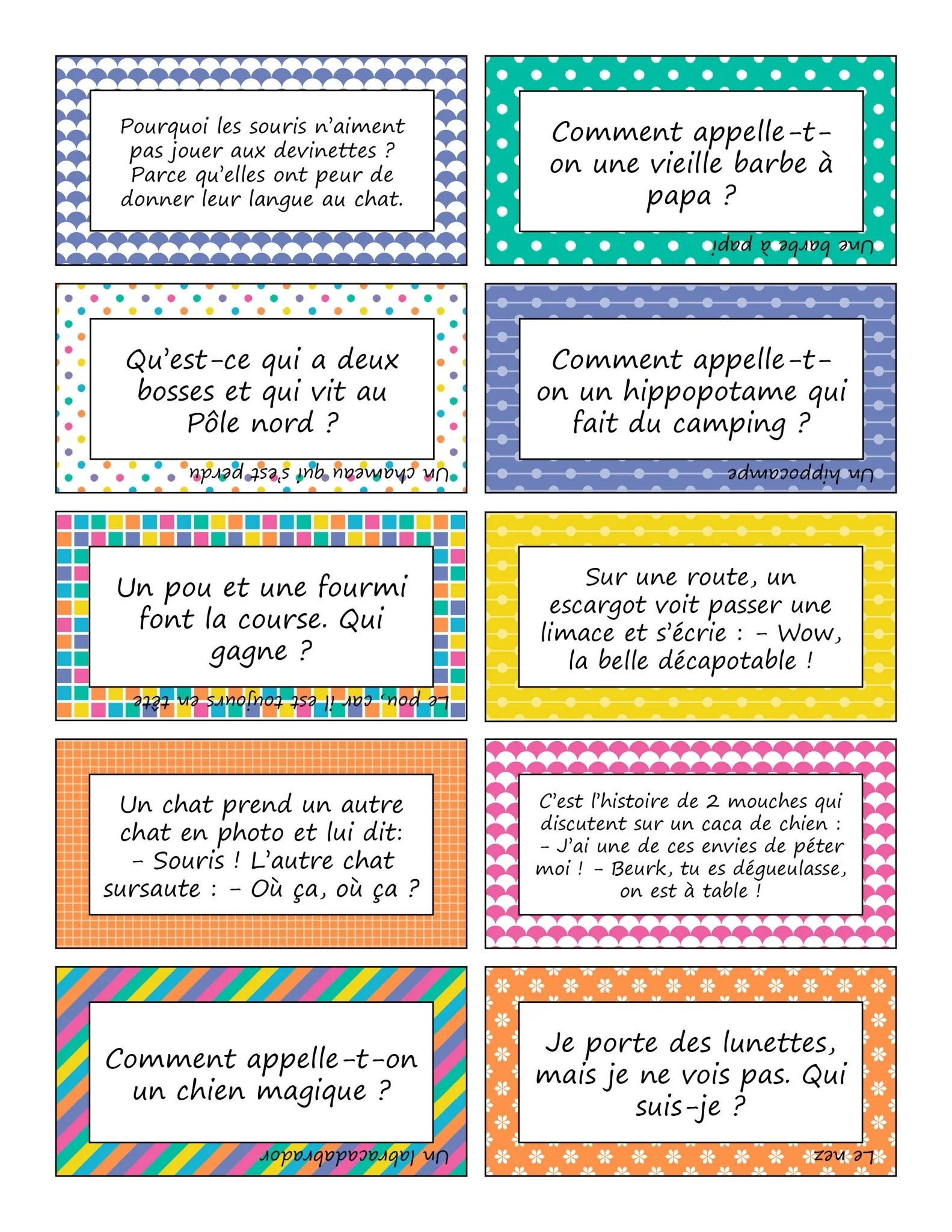 Mots de boîte à lunch